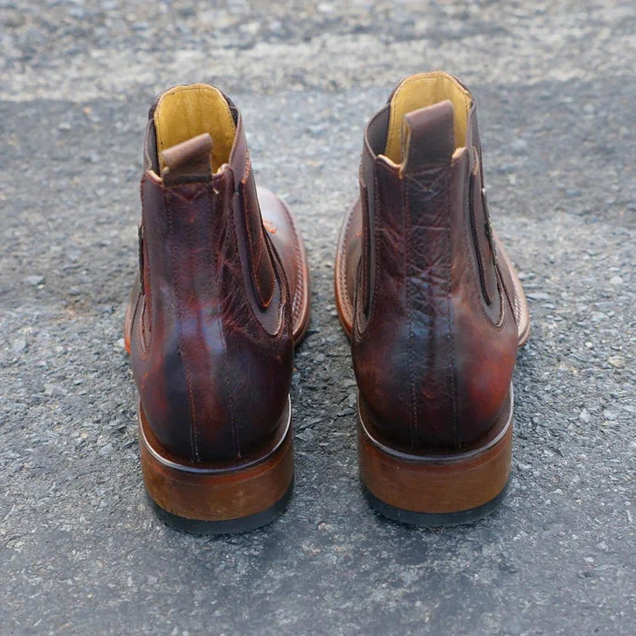 Botin Charro Quincy con Punta Cuadrada - Image 3