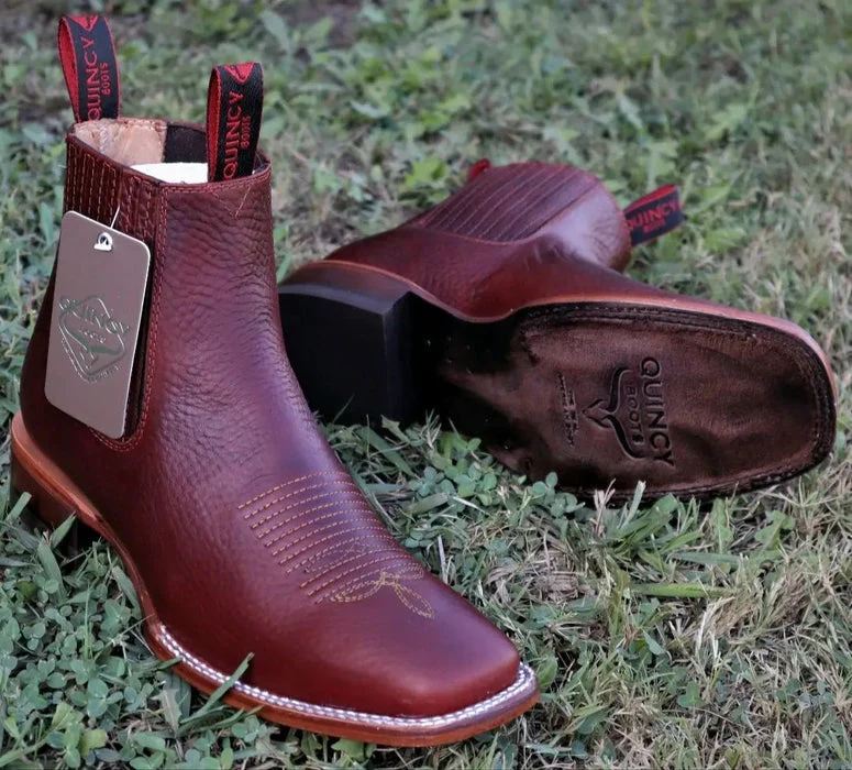 Botines Charros Quincy con Punta Cuadrada - Image 3