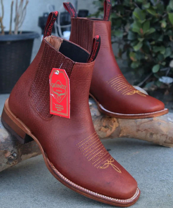 Botines Charros Quincy con Punta Cuadrada - Image 4