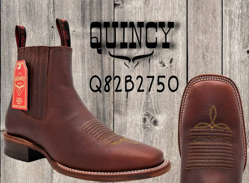 Botines Charros Quincy con Punta Cuadrada - Image 5