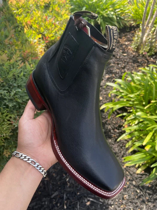 Botines Charros Punta Cuadrada Belmont Los Altos Boots LAB - Image 2