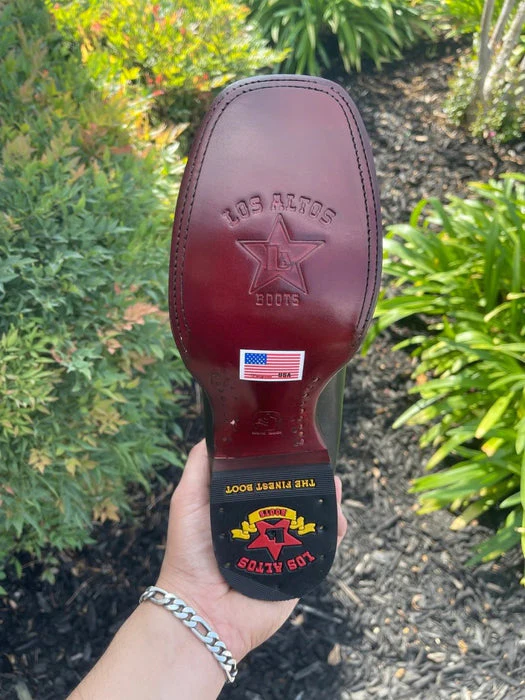 Botines Charros Punta Cuadrada Belmont Los Altos Boots LAB - Image 4