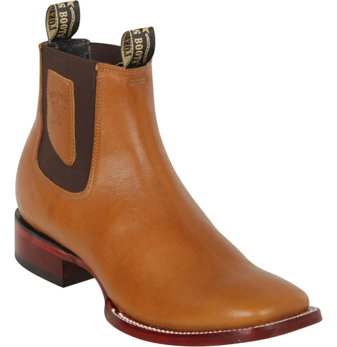 Botines Charros Punta Cuadrada Belmont Los Altos Boots
