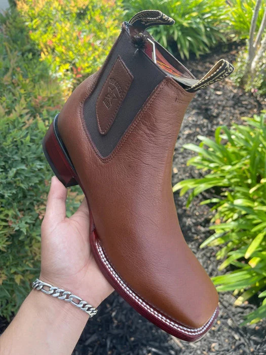 Botines Charros Punta Cuadrada Belmont Los Altos Boots LAB - Image 2