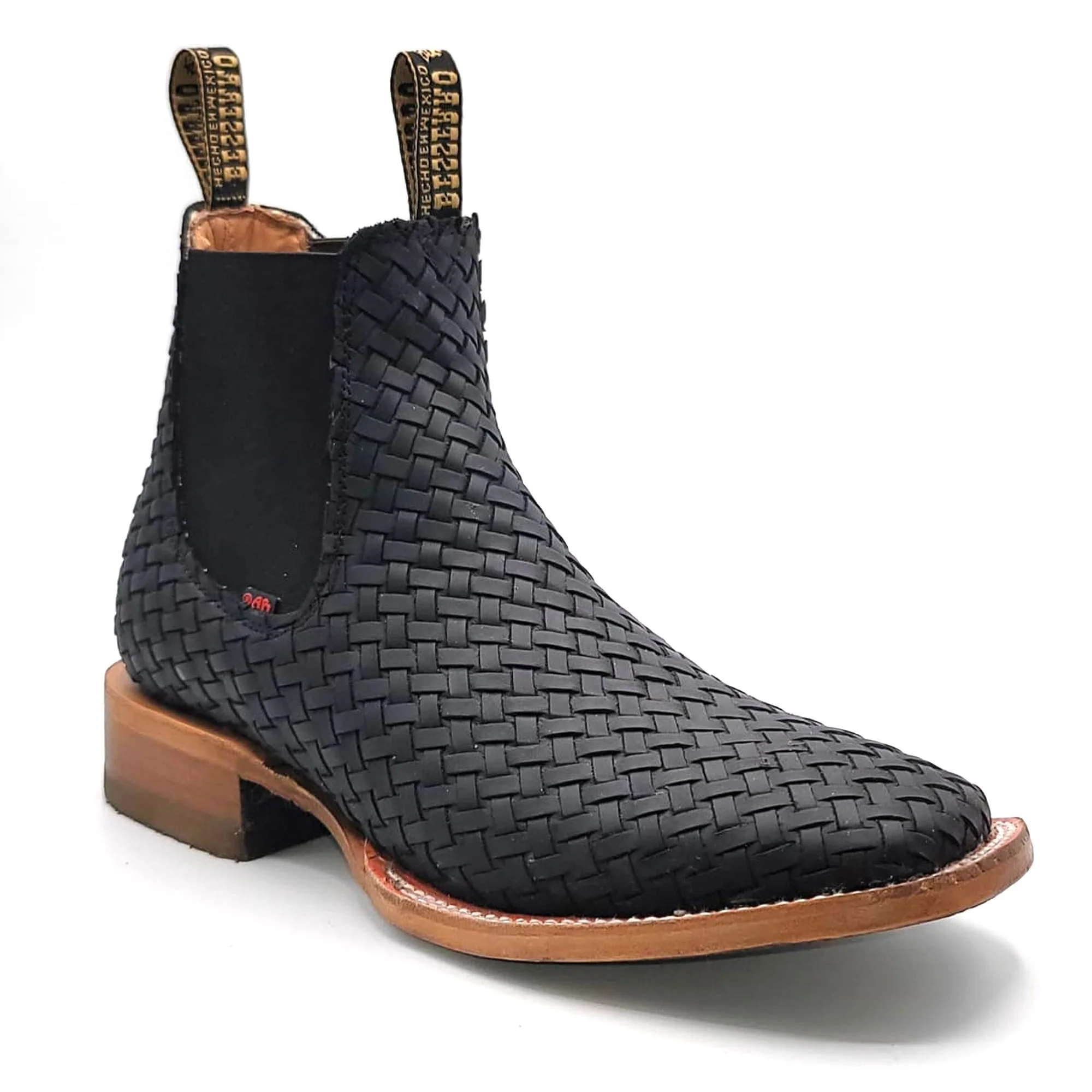 Besserro Black Petatillo Ankle Boot