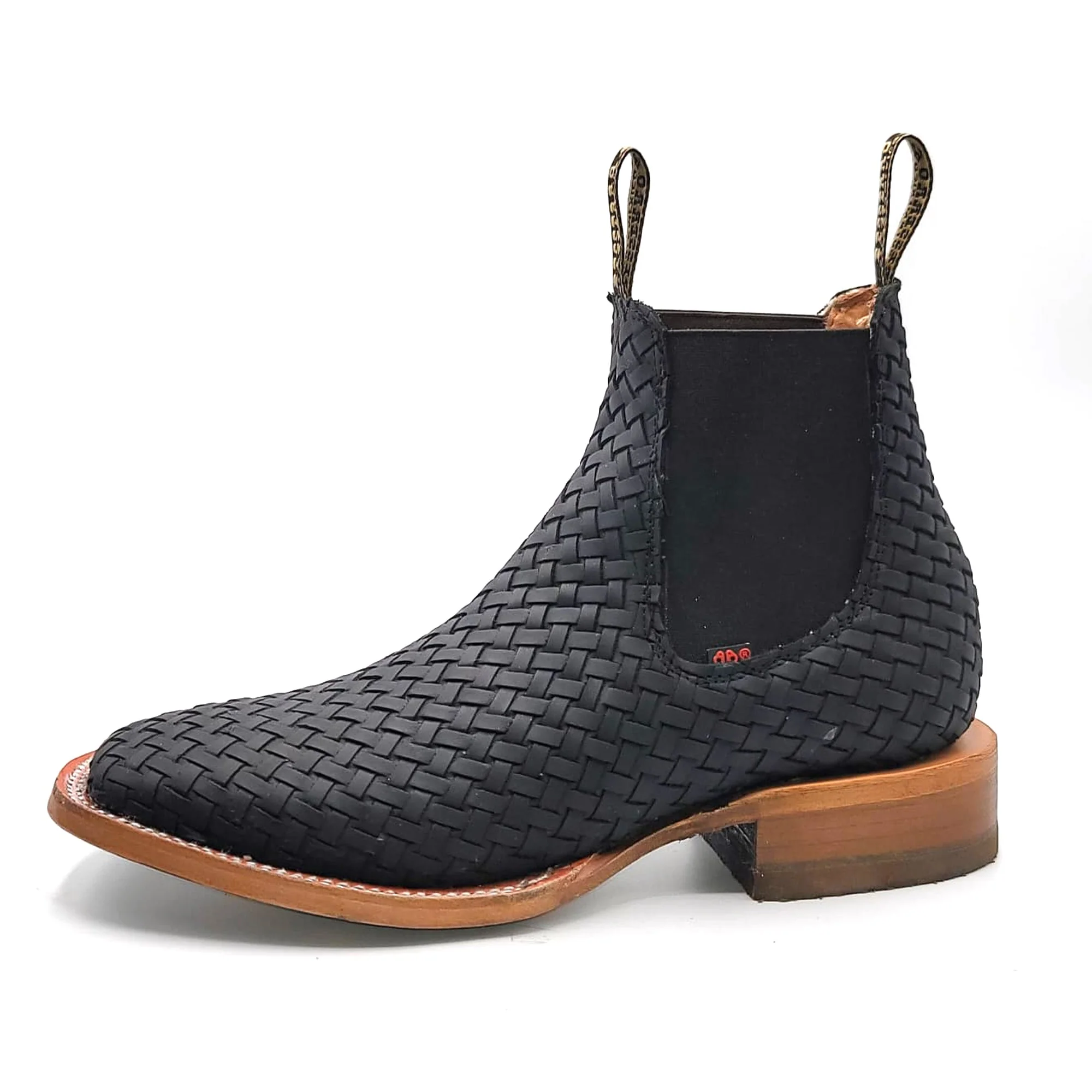 Besserro Black Petatillo Ankle Boot - Image 2