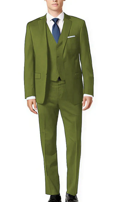 Brand: Caravelli Collezione Suit - Caravelli Suit - Caravelli Italy Caravelli Men'S 3-Piece Slim Fit 2-Button Midnight Blue Vested Dress Suit Set - Image 7