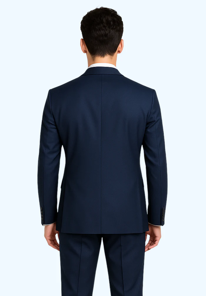 Brand: Caravelli Collezione Suit - Caravelli Suit - Caravelli italy Men's Beige Slim Fit Suit - Image 6