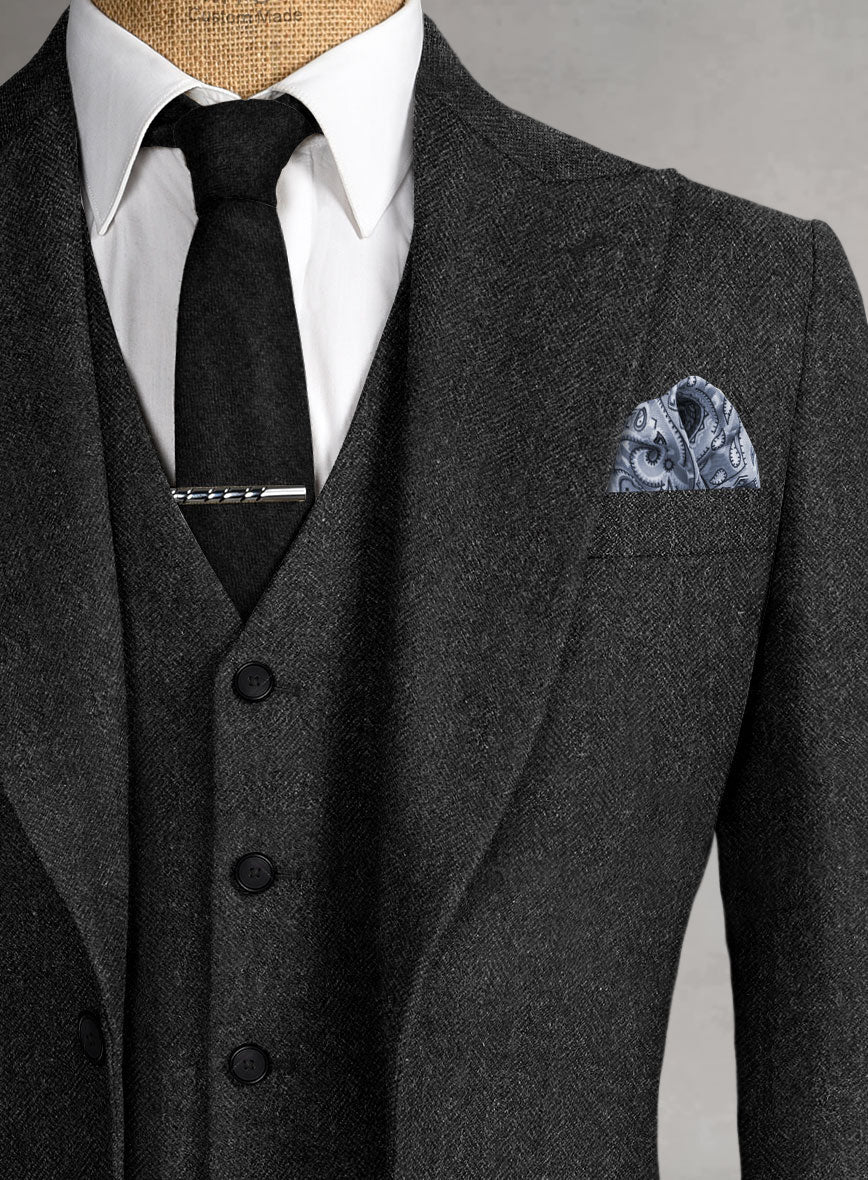Brand New Quality 1920's English Style Peaky Blinders Style Vested Peaky Blinder Suit - Peaky Blinders Outfit + Overcoat + Hat (Peaky Blinder Custome) - Image 13