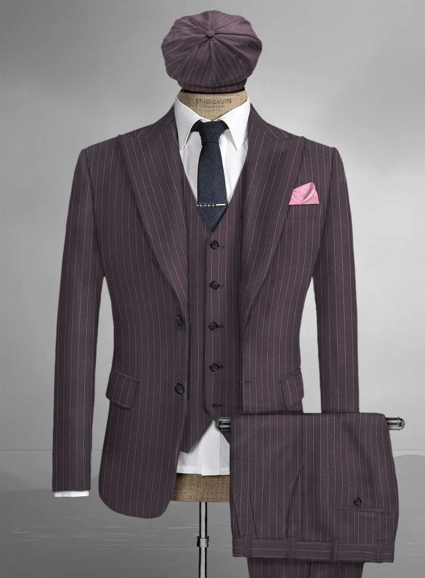 Brand New Quality 1920's English Style Peaky Blinders Style Vested Peaky Blinder Suit - Peaky Blinders Outfit + Overcoat + Hat (Peaky Blinder Custome) - Image 20