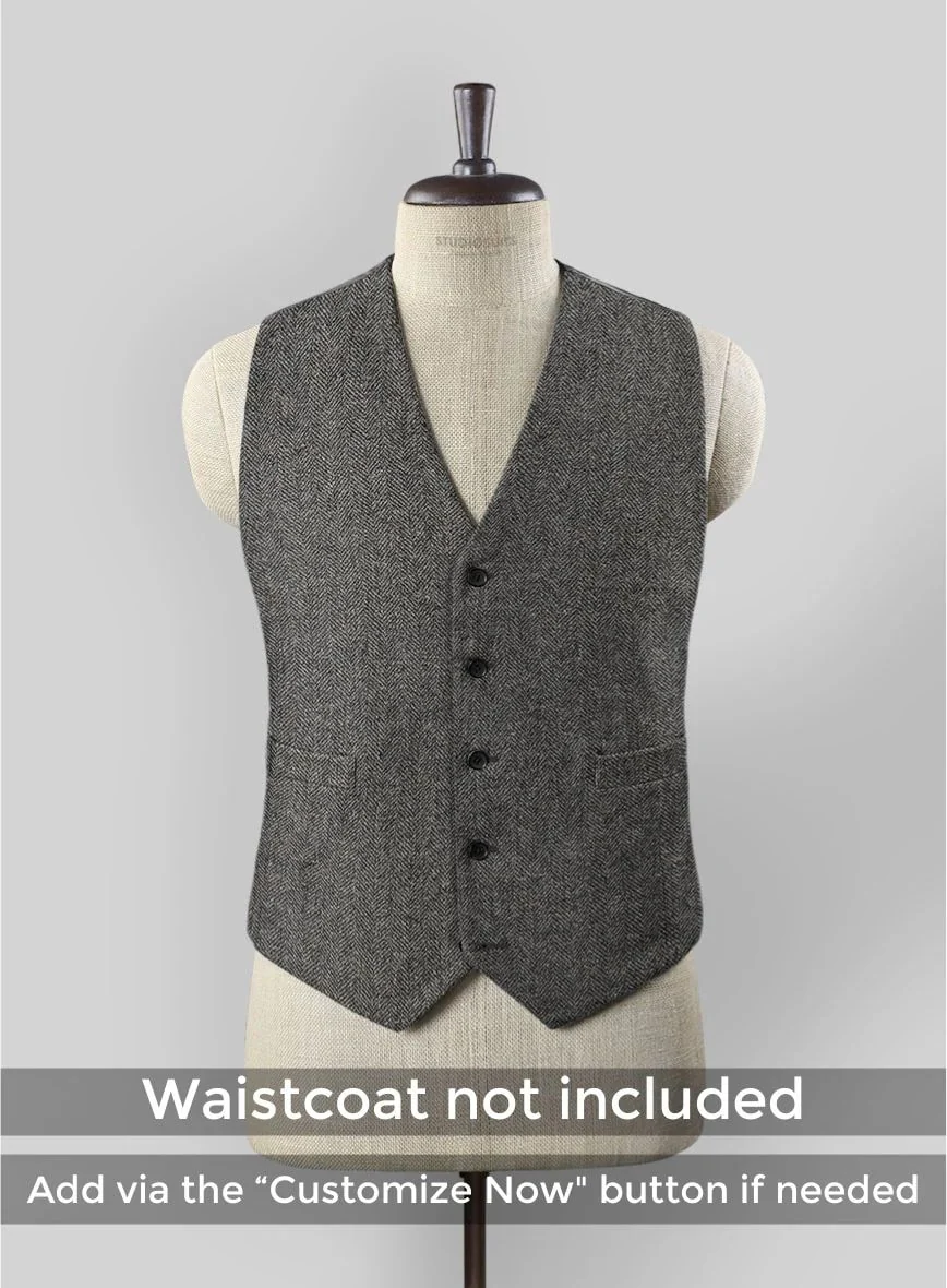 Brand New Quality 1920's English Style Peaky Blinders Style Vested Peaky Blinder Suit - Peaky Blinders Outfit + Overcoat + Hat (Peaky Blinder Custome) - Image 42