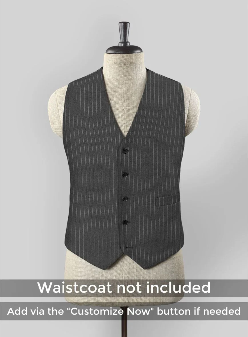 Brand New Quality 1920's English Style Peaky Blinders Style Vested Peaky Blinder Suit - Peaky Blinders Outfit + Overcoat + Hat (Peaky Blinder Custome) - Image 52