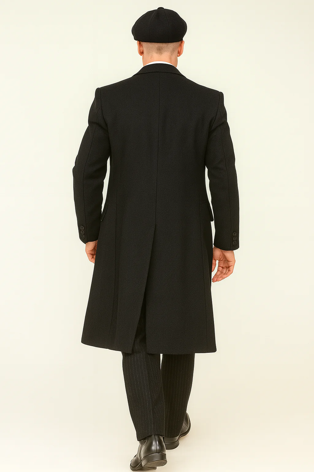 Brand New Quality 1920's English Style Peaky Blinders Style Vested Peaky Blinders Suit - Peaky Blinders Outfit + Overcoat + Hat (Peaky Blinder Custome) (Copy) - Image 3
