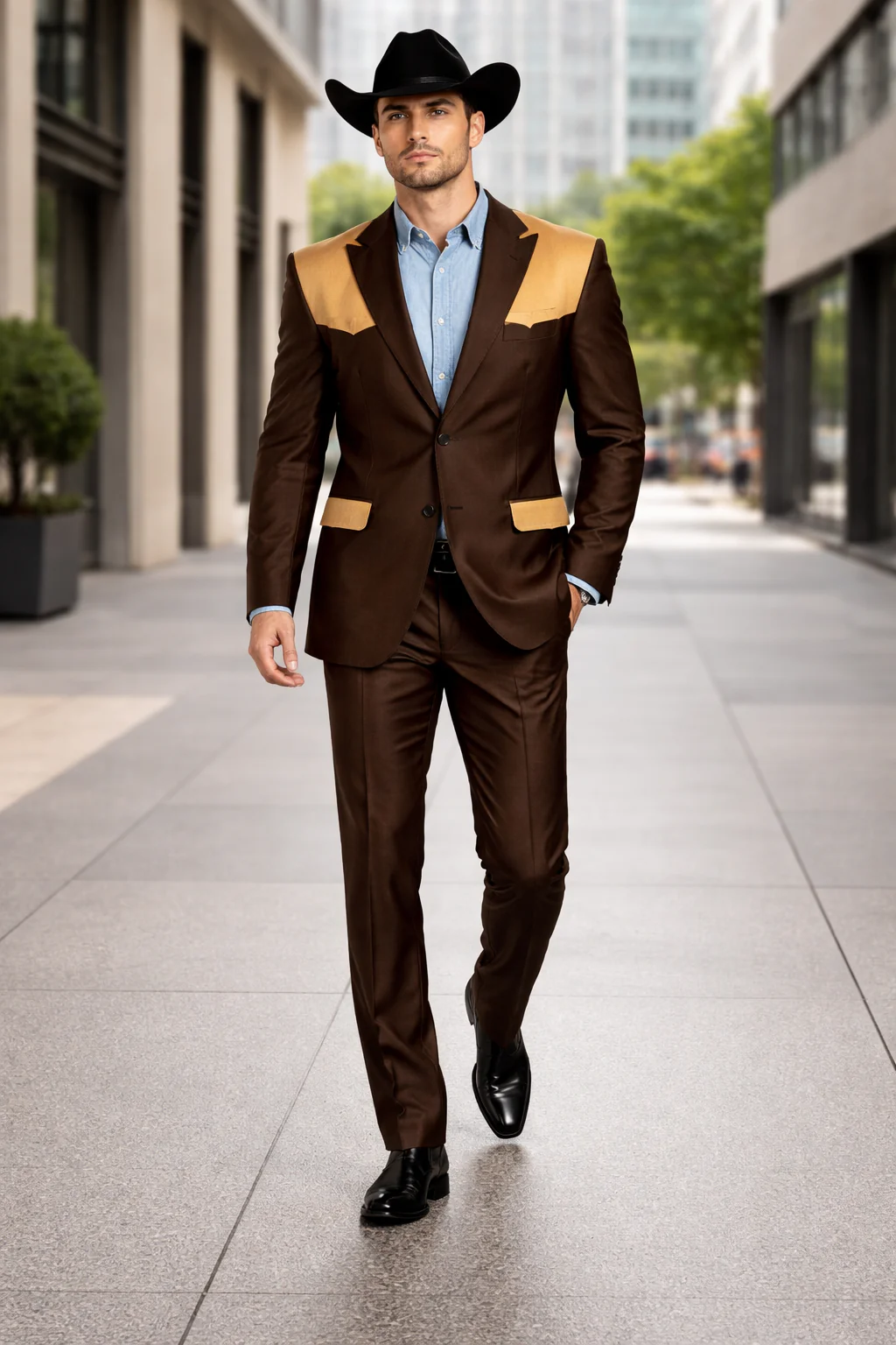 Brown Wedding Suits - Image 8