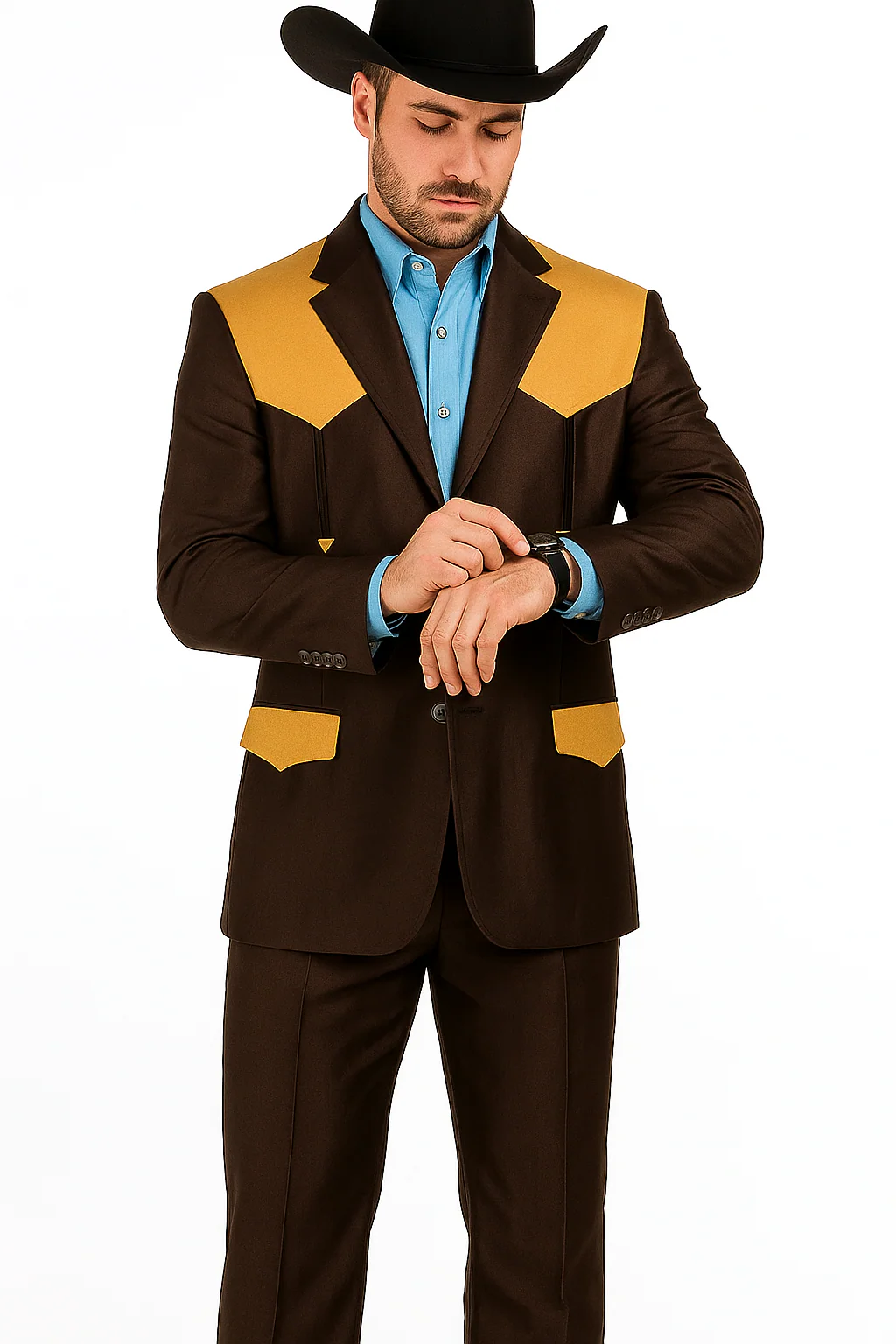 Brown Wedding Suits - Image 9