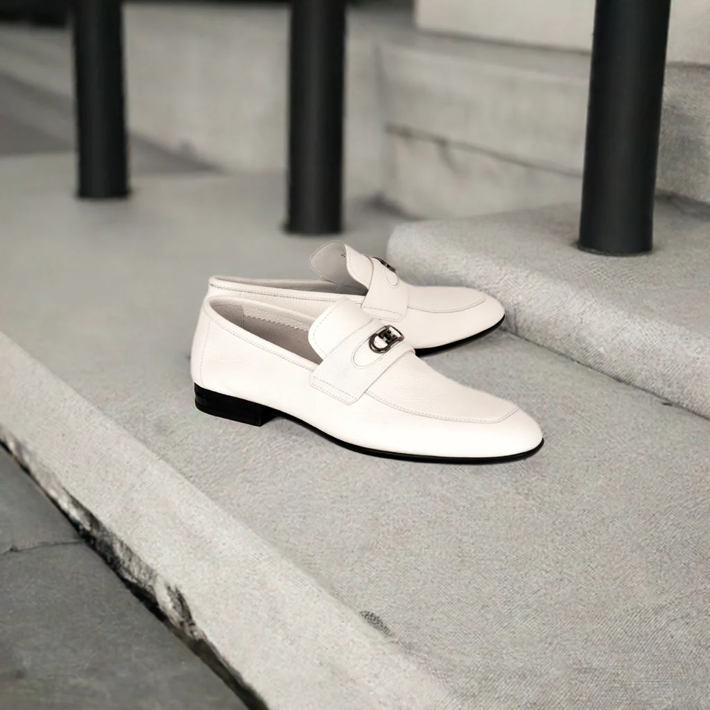 C000202-7706 Soft loafer-white - Image 2