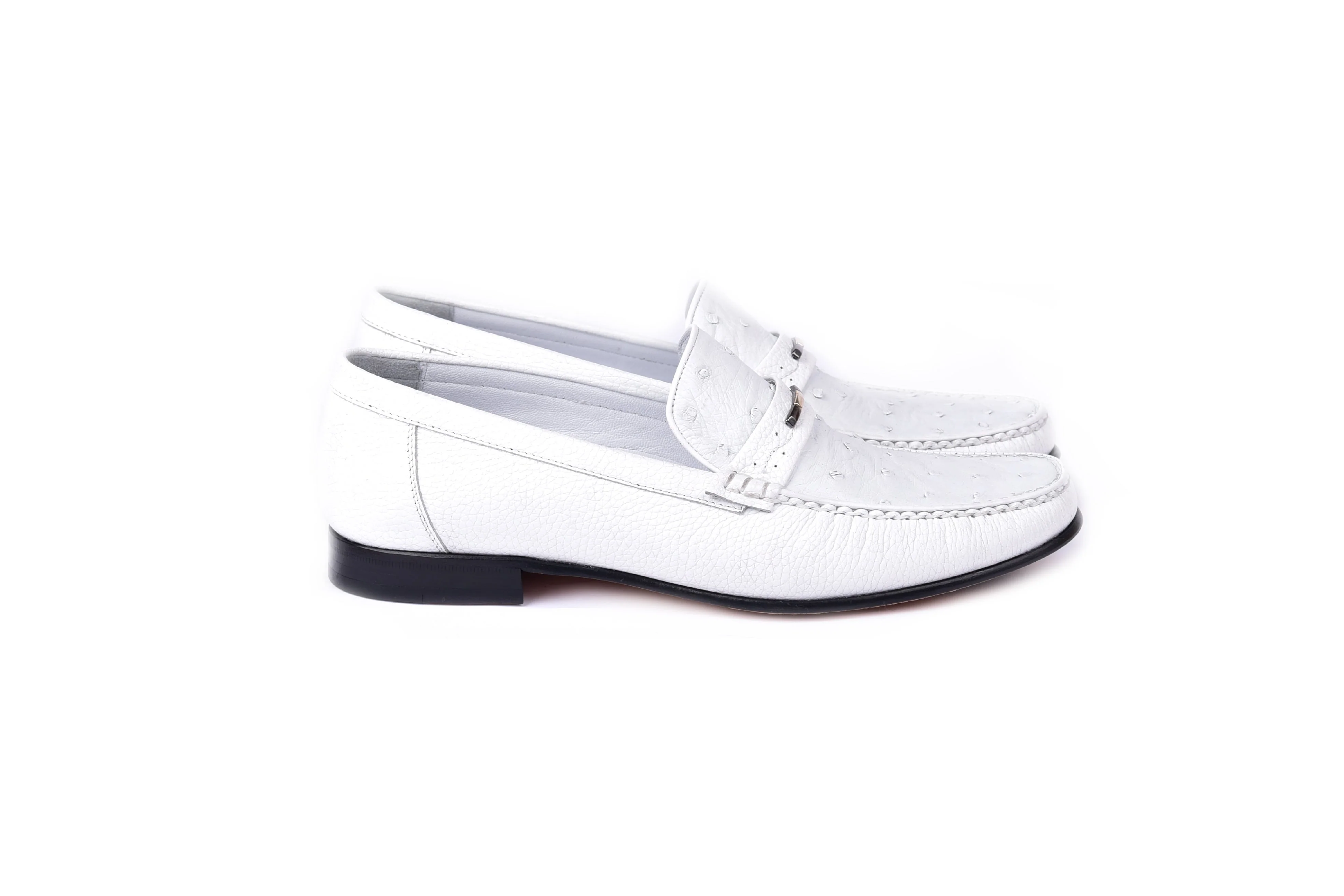 C0014053-3898Ost- Genuine Ostrich- White - Image 2