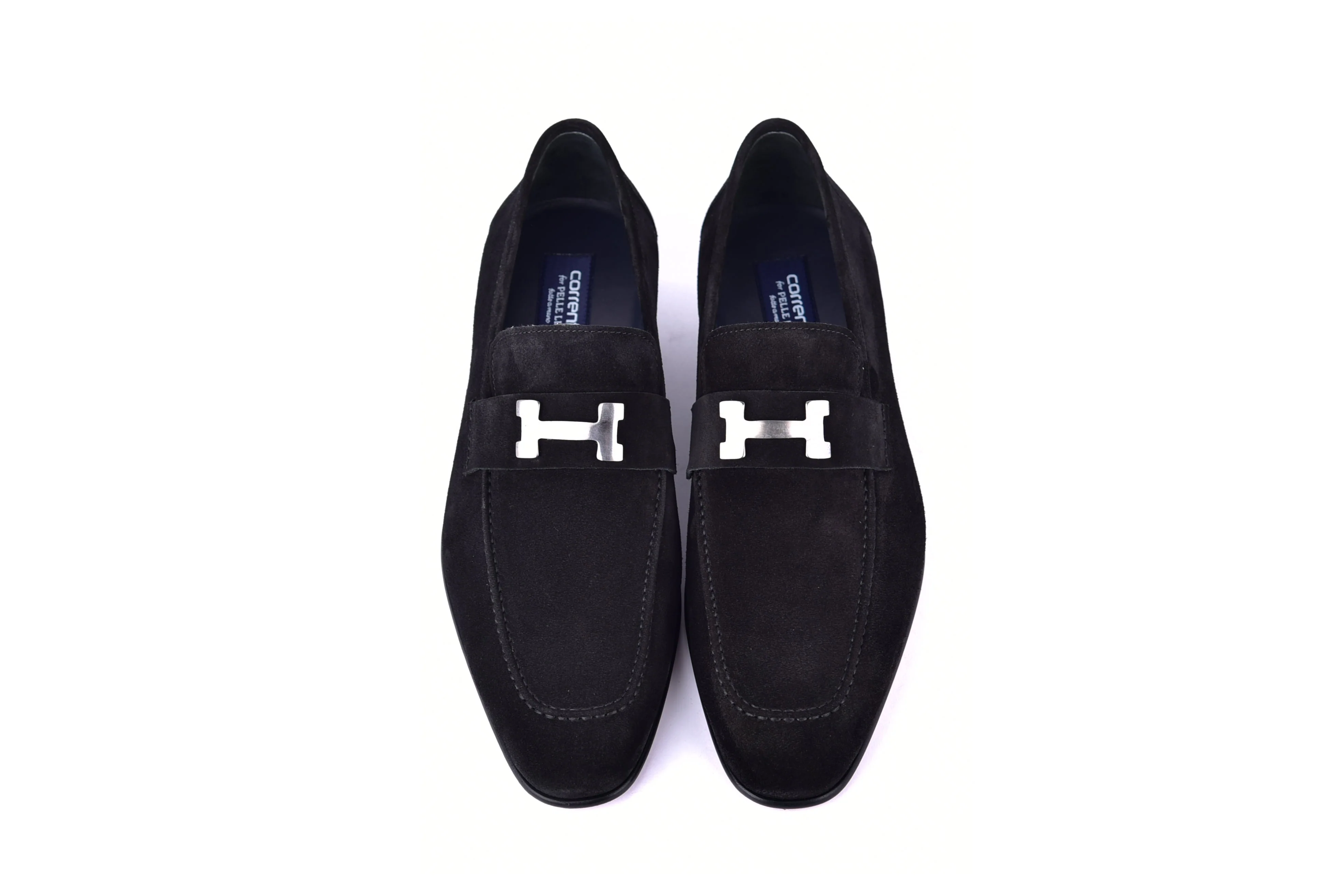 C02003-5760S H buckle Suede-Black - Image 4
