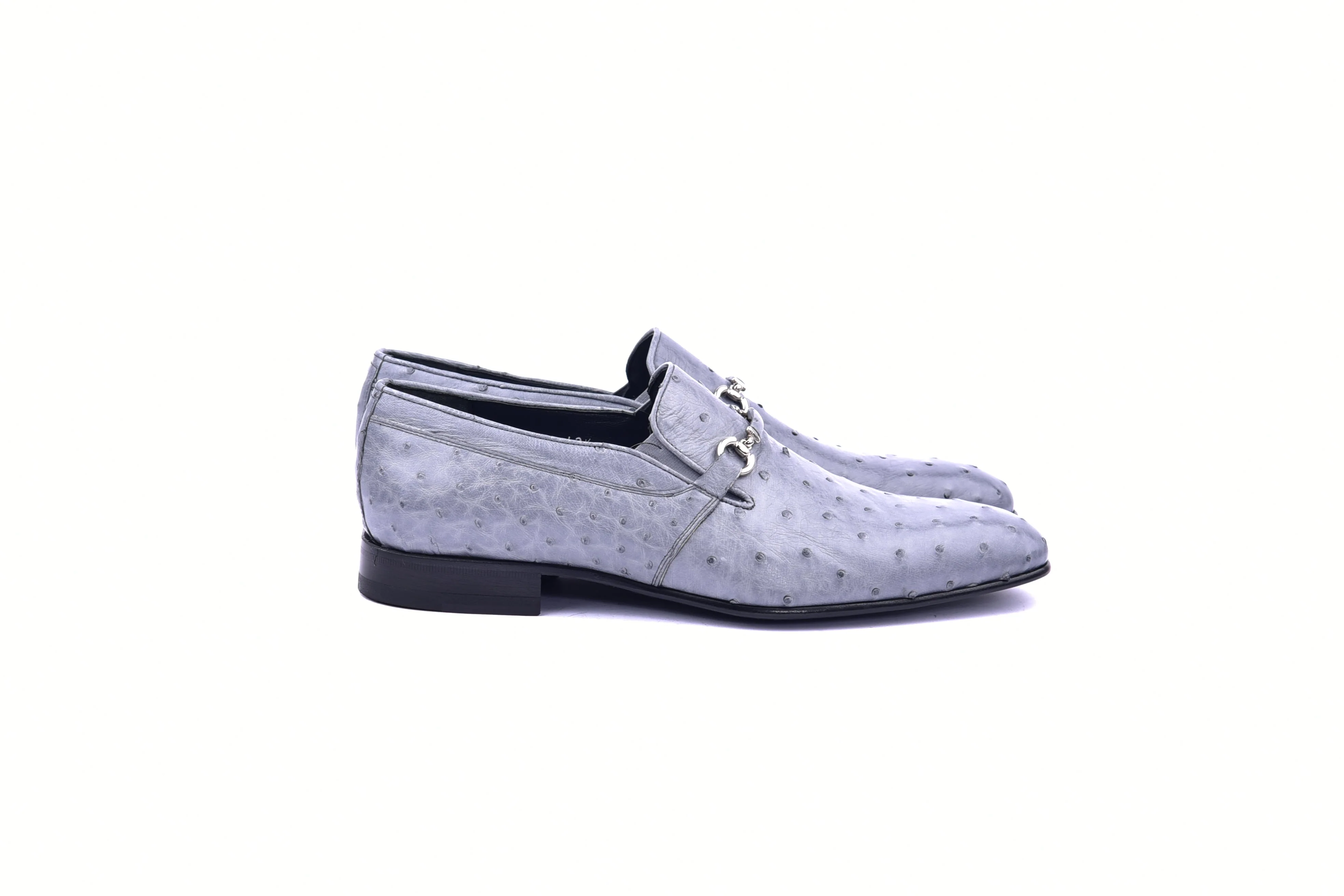 C0228-5776 Genuine Ostrich- Grey - Image 2