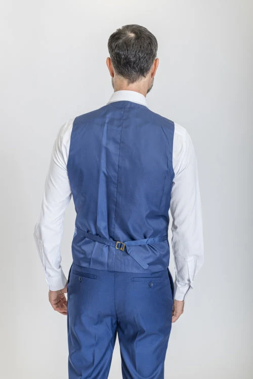 Caravelli Suit - Designer Caravelli Jacket and Pants in Color Solid Cobalt - Image 6