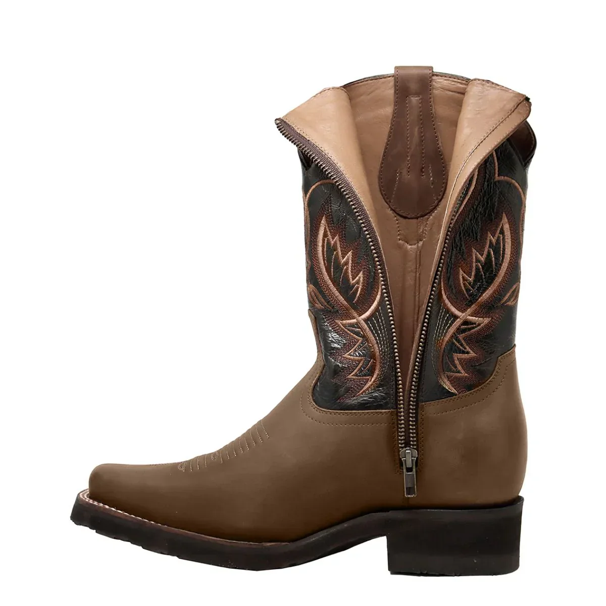 Carson Zipper Western Boot - Image 7