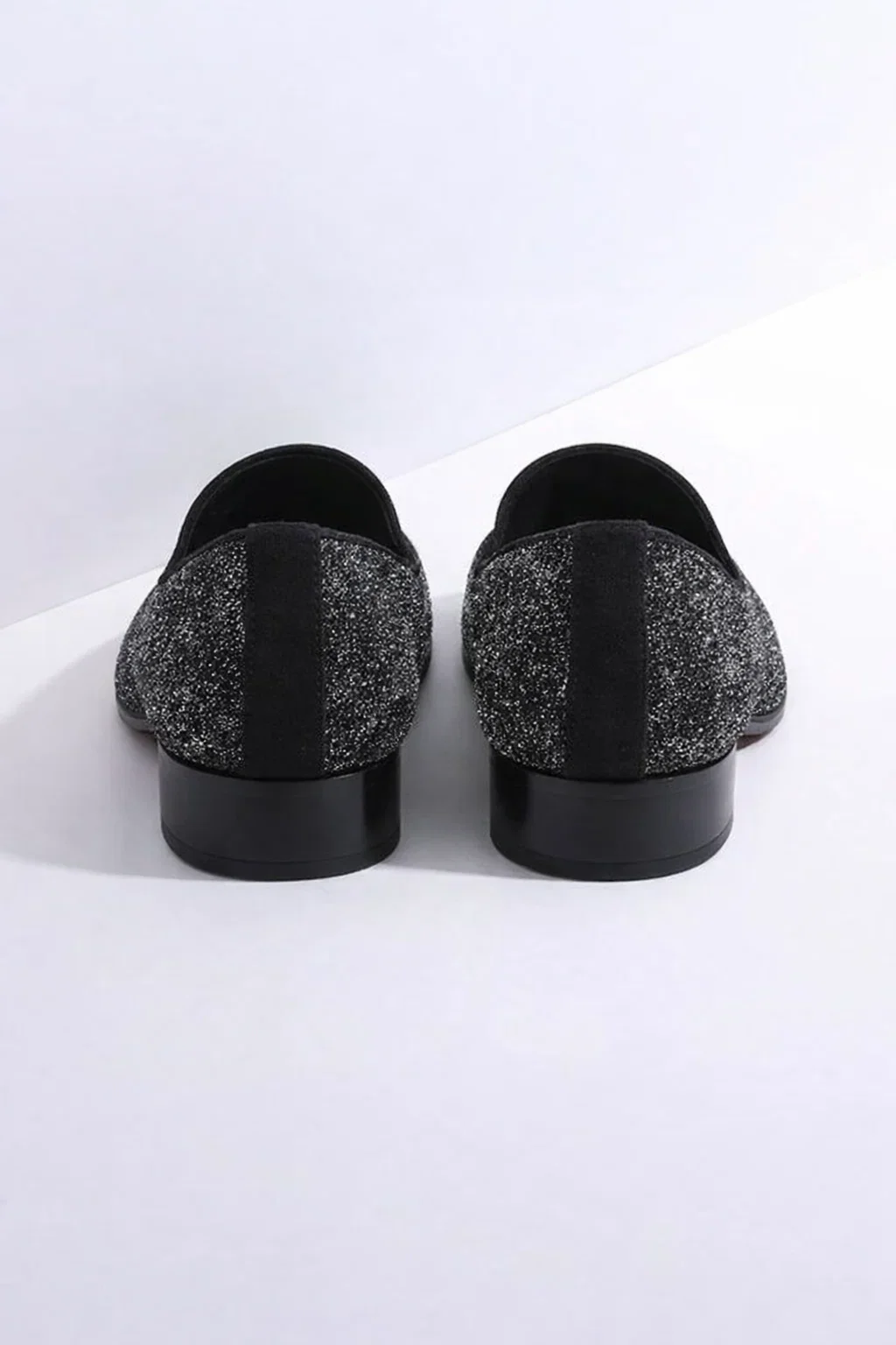 "Cash" Charcoal Couture 1910 Tuxedo Shoes - Image 5