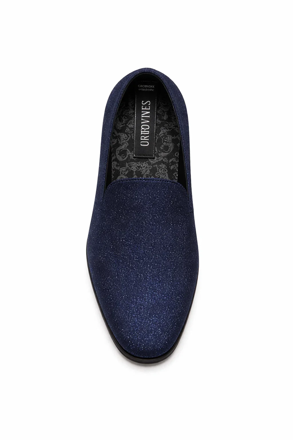 "Cash" Royal Blue Couture 1901 Tuxedo Shoes - Image 3
