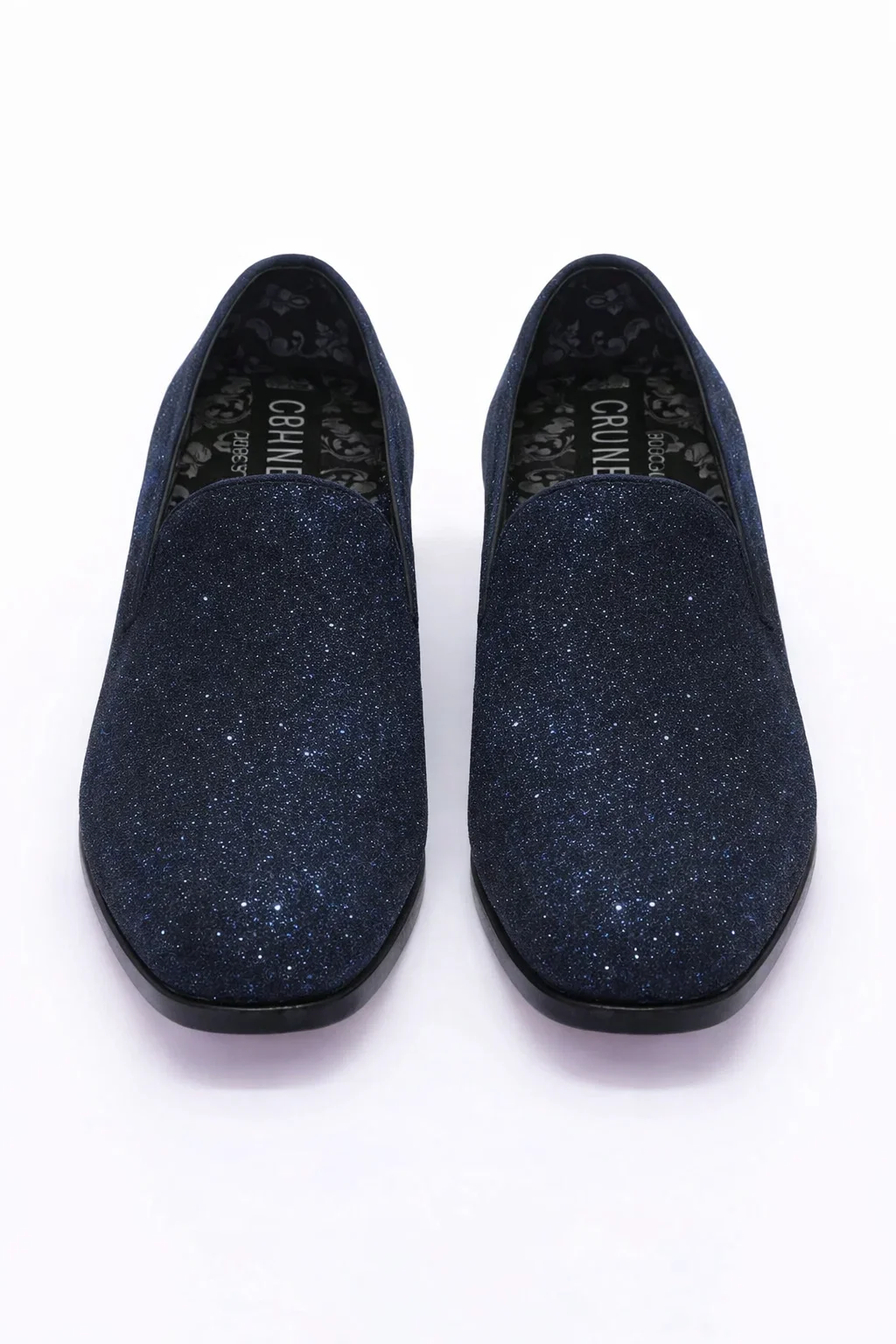 "Cash" Royal Blue Couture 1901 Tuxedo Shoes - Image 4