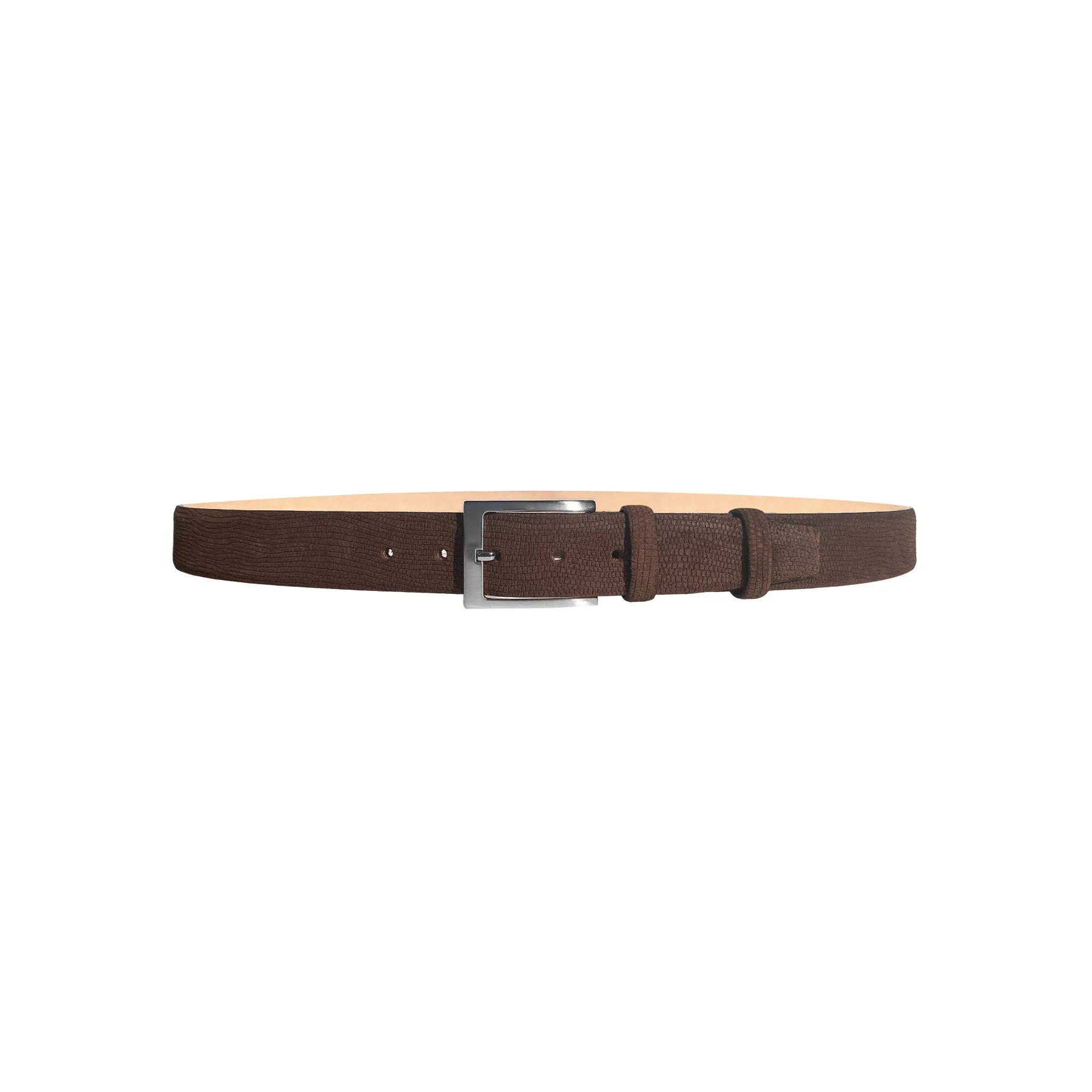 CBelt -1547 Design Suede Belt - Brown Suede - Image 3