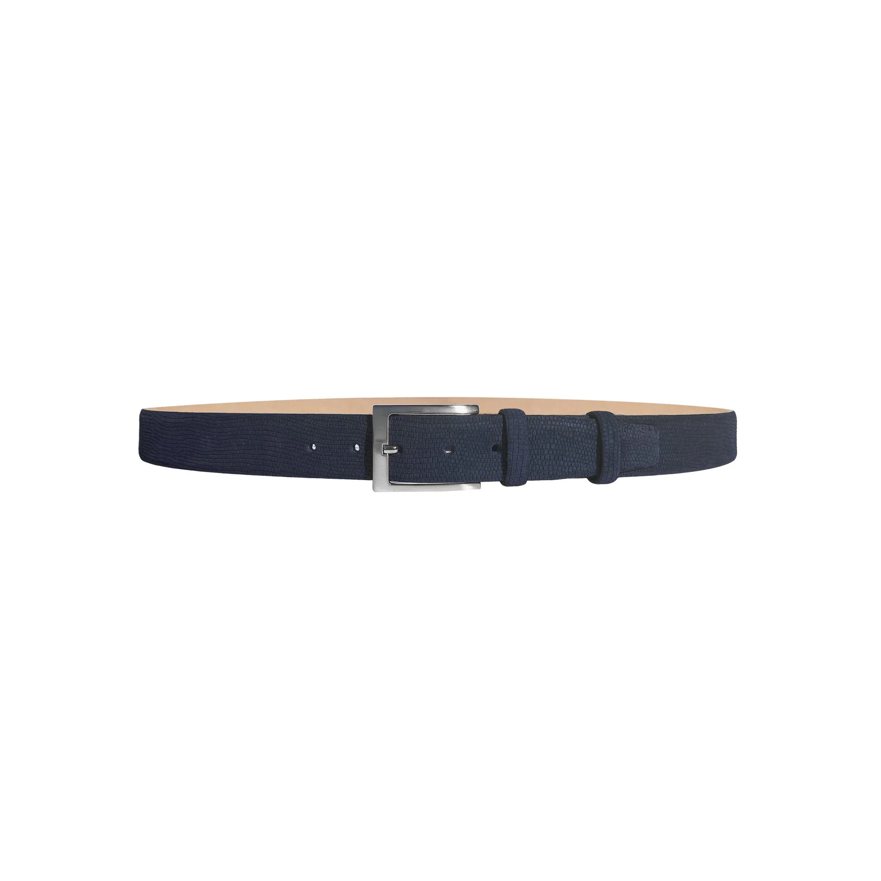 CBelt -1547 Design Suede Belt - Navy Suede - Image 2