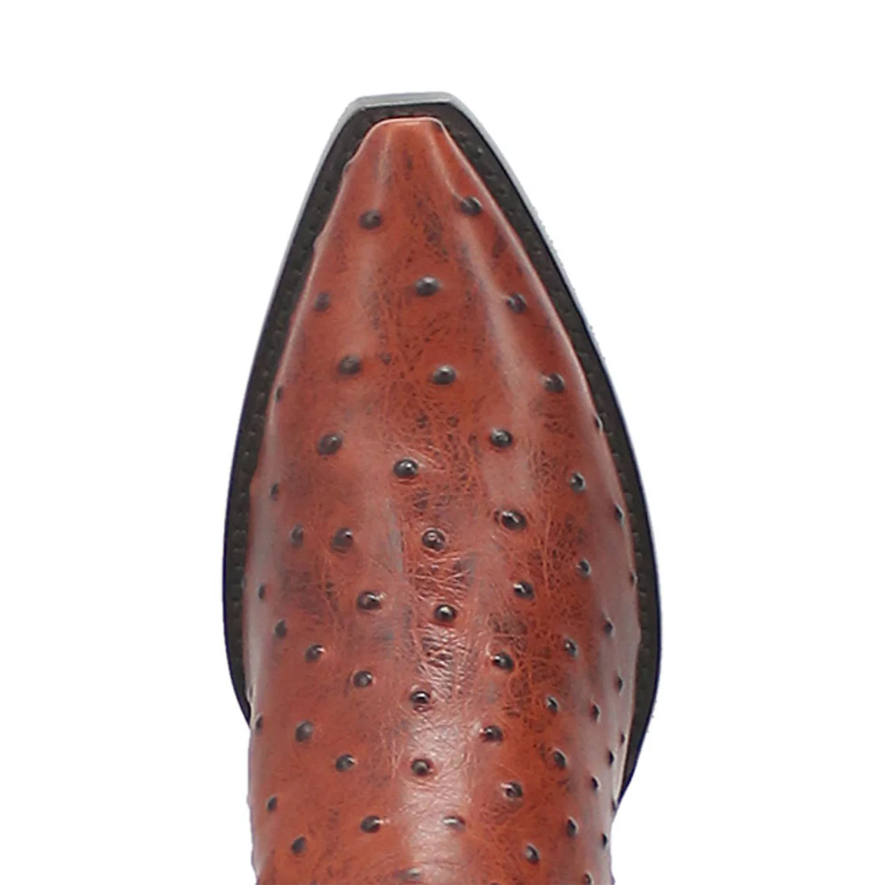 Dingo Cognac Snip Toe Cowboy Boot - Image 4