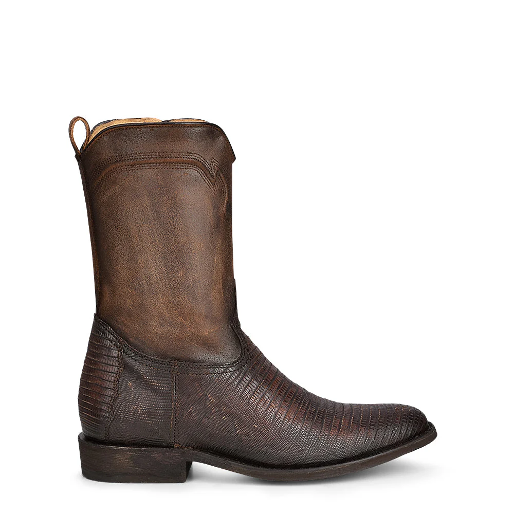 Corral Men's Brown Lizard J Toe Cowboy Boot - Image 2