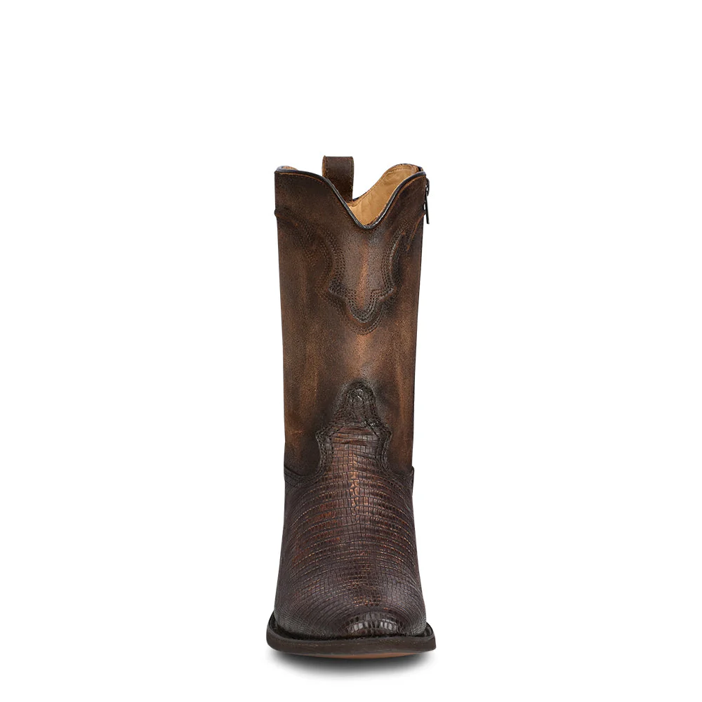 Corral Men's Brown Lizard J Toe Cowboy Boot - Image 3