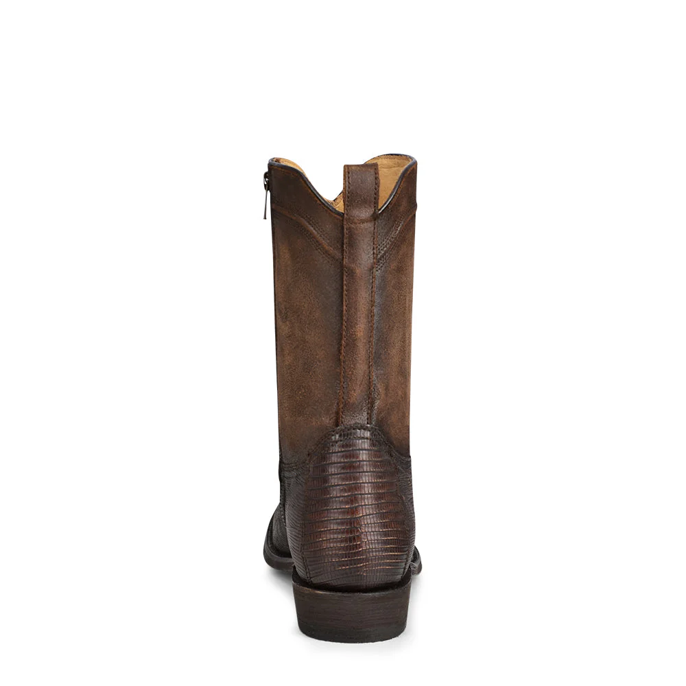 Corral Men's Brown Lizard J Toe Cowboy Boot - Image 4