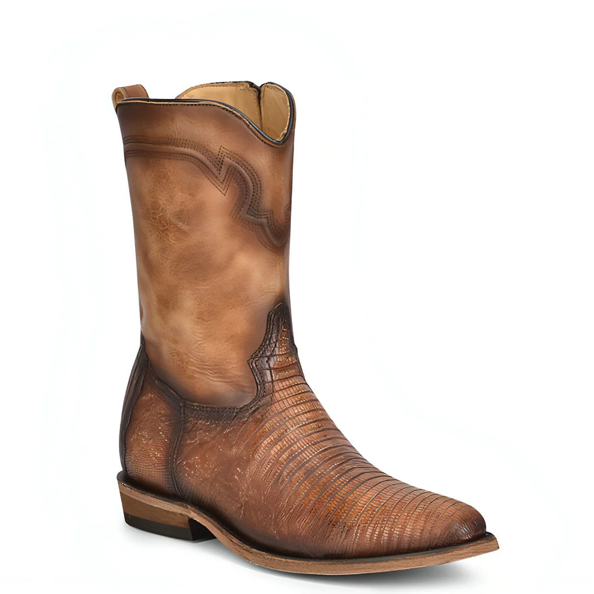Corral Men's Sand Lizard Cowboy Boot