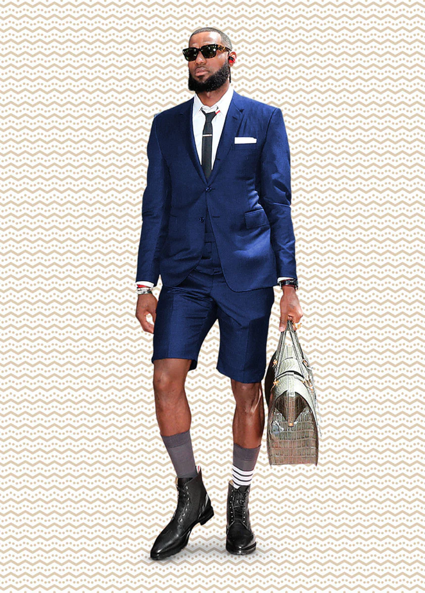 Cotton Fabric Suit - Mens Suits With Shorts - Summer Suit in Black or Navy or Natural or White and others - Image 2
