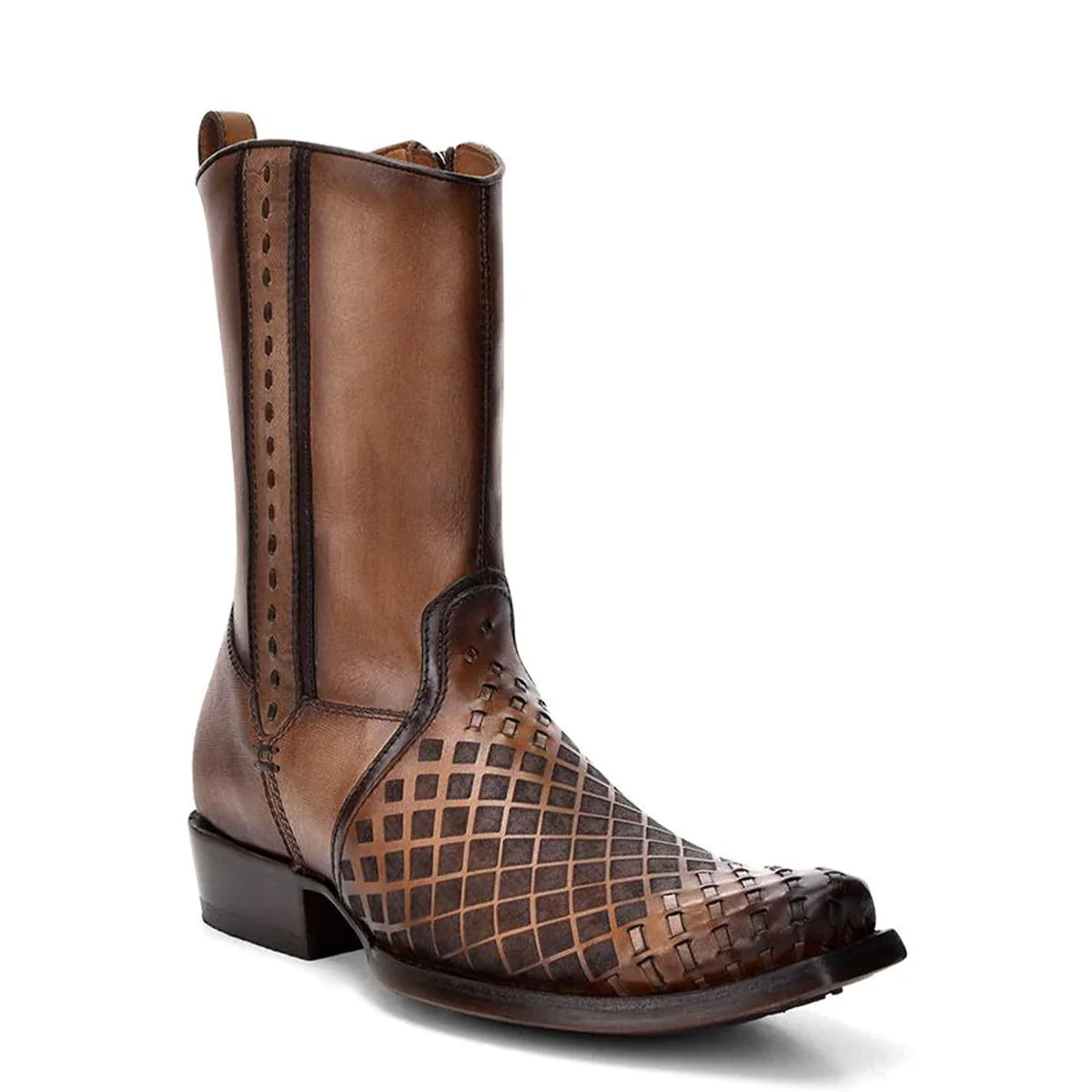 Cuadra Men's Maple Woven Western Boot