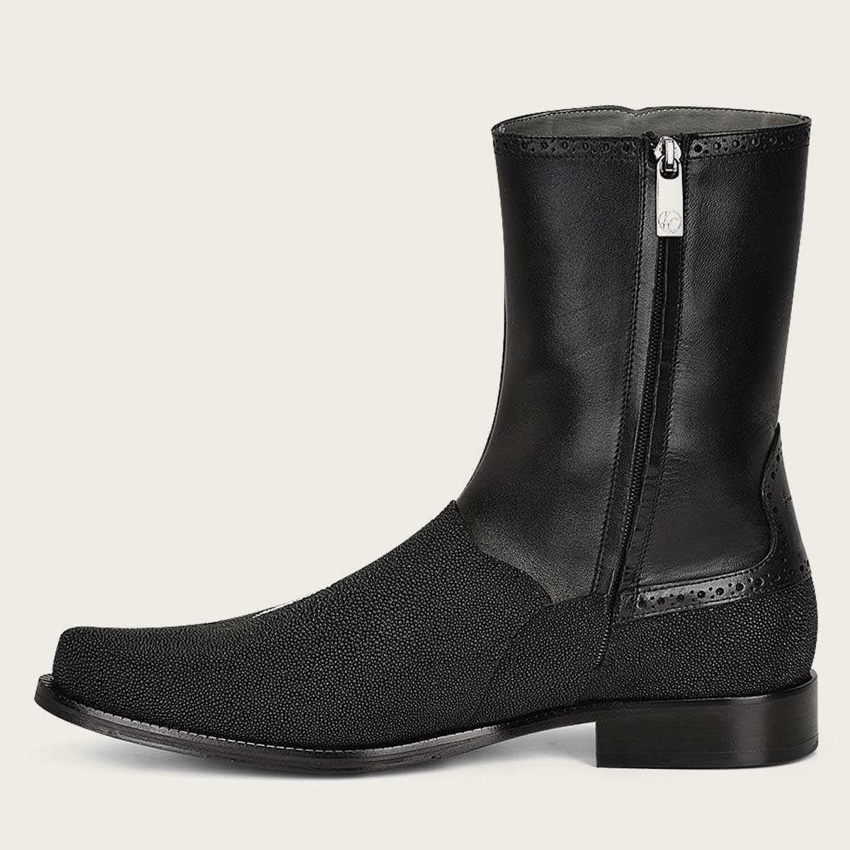 Cuadra Stingray Dress Boot in Black - Image 3