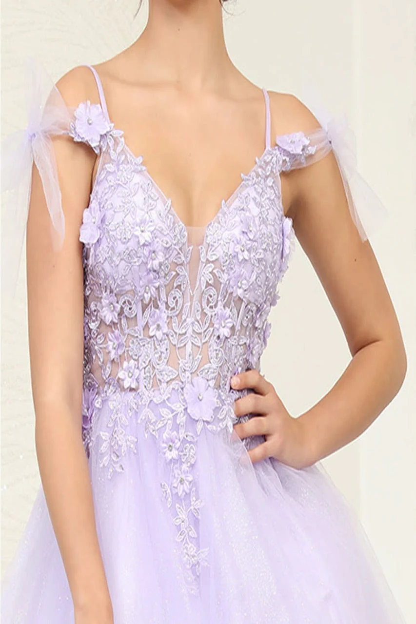 Quince Dama Dresses - Short Quinceanera Dresses in Color Lilac - Image 4
