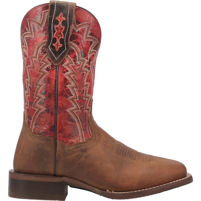 Dan Post Men's Killeen Leather Square Toe Boots - Tan