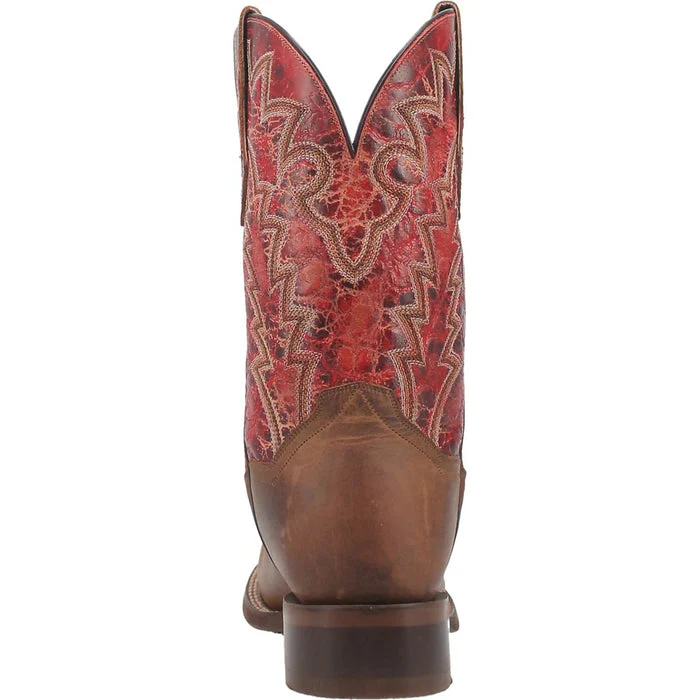 Dan Post Men's Killeen Leather Square Toe Boots - Tan - Image 7