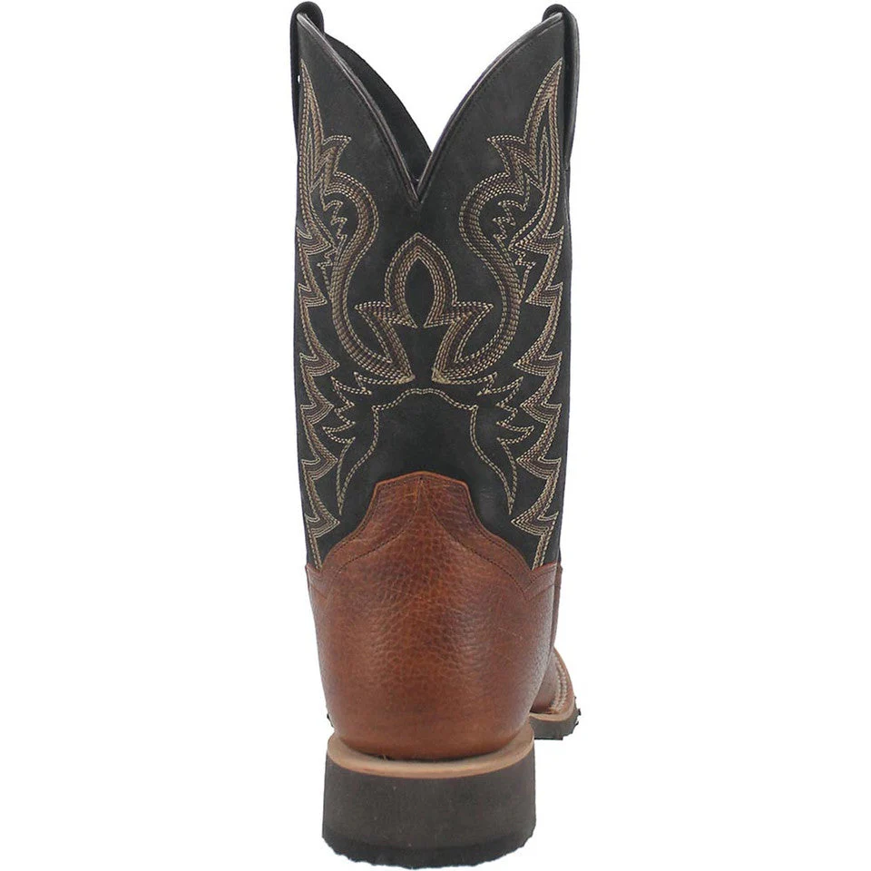 Dan Post Boldon Men’s Cognac Square Toe Leather Boot - Image 4