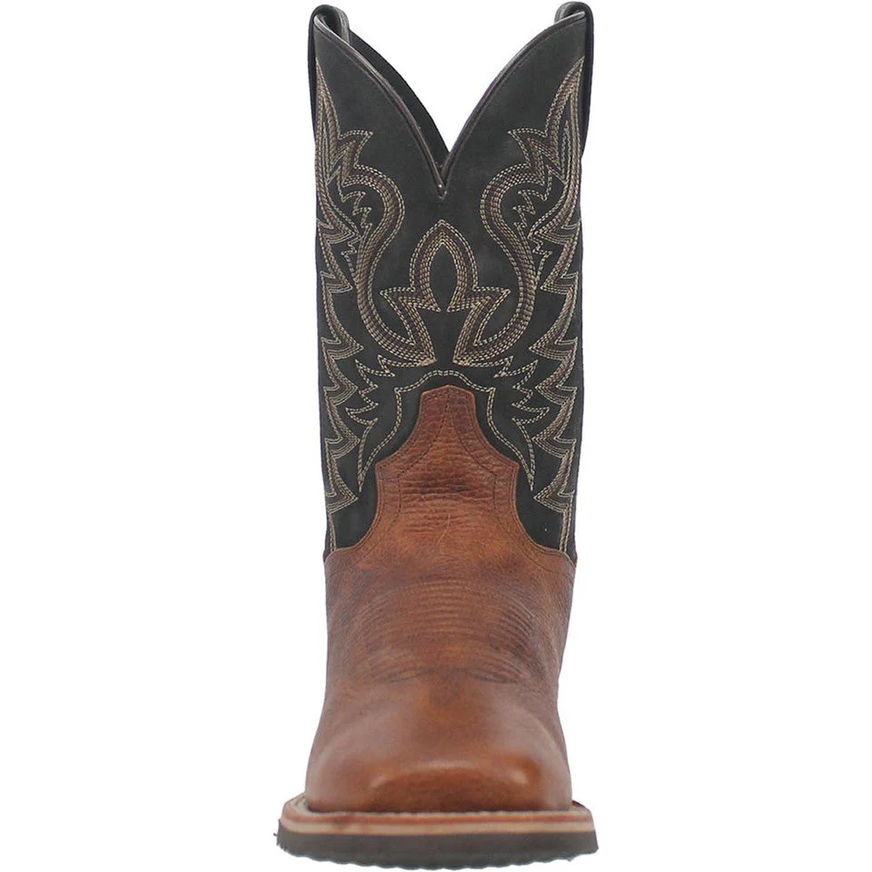 Dan Post Boldon Men’s Cognac Square Toe Leather Boot - Image 5