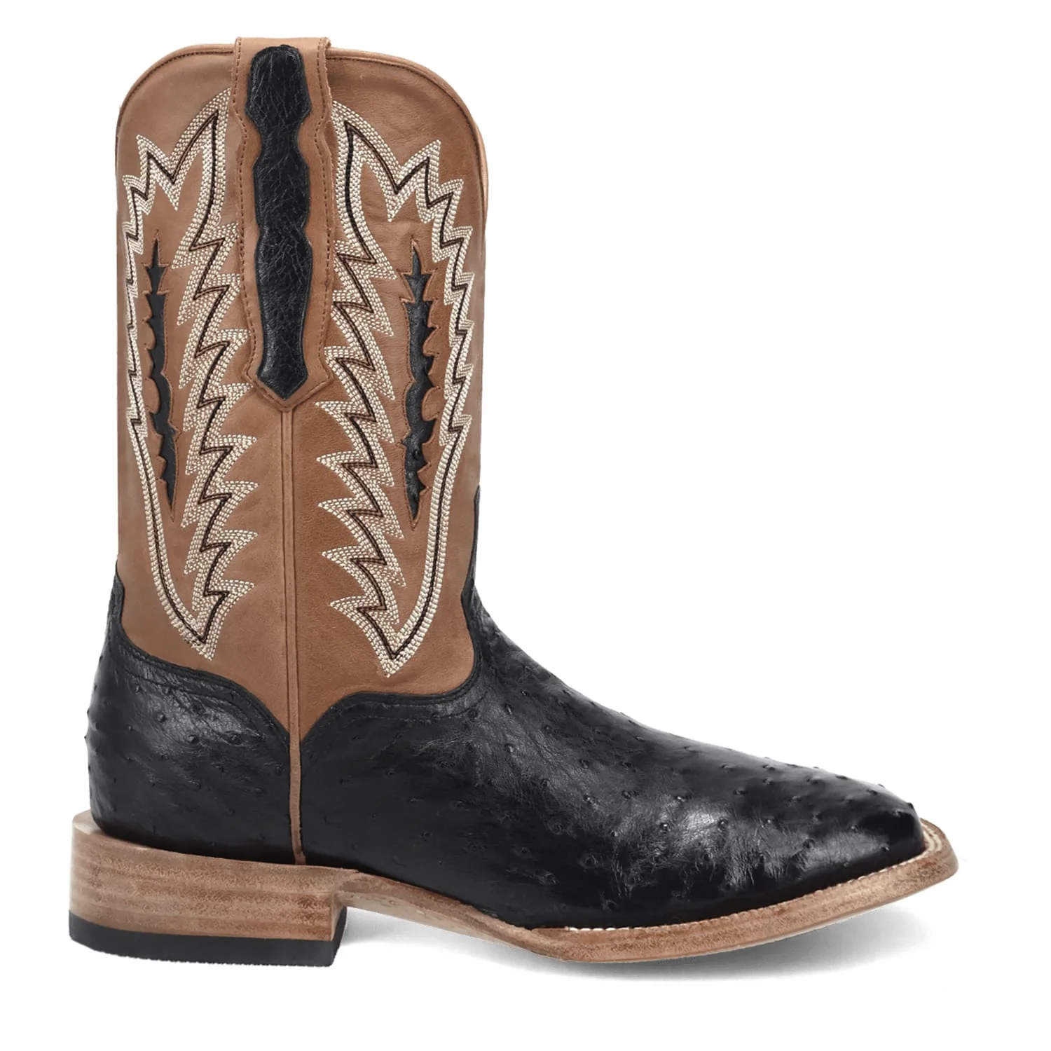BRANNAN FULL QUILL OSTRICH BOOT - Image 2