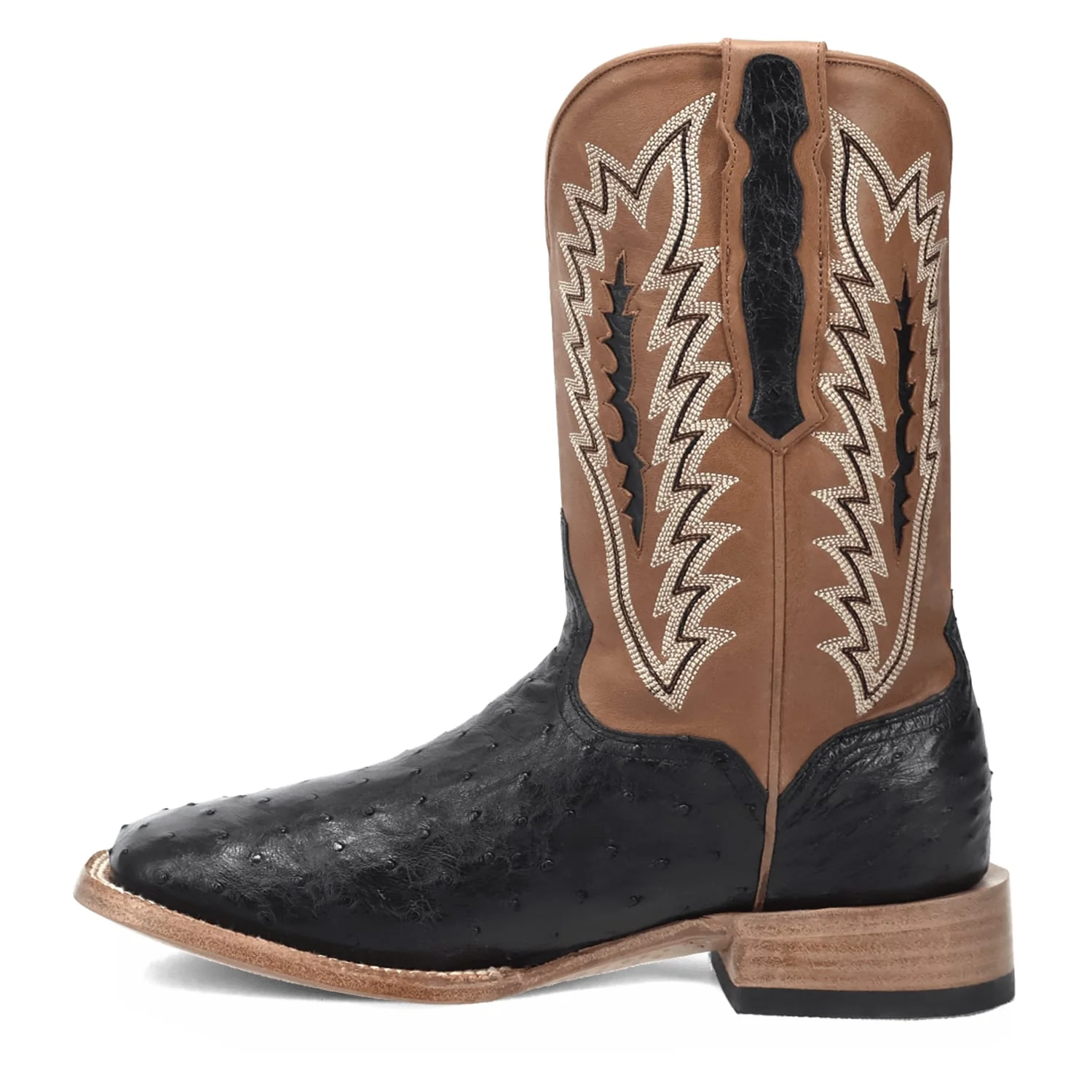 BRANNAN FULL QUILL OSTRICH BOOT - Image 3