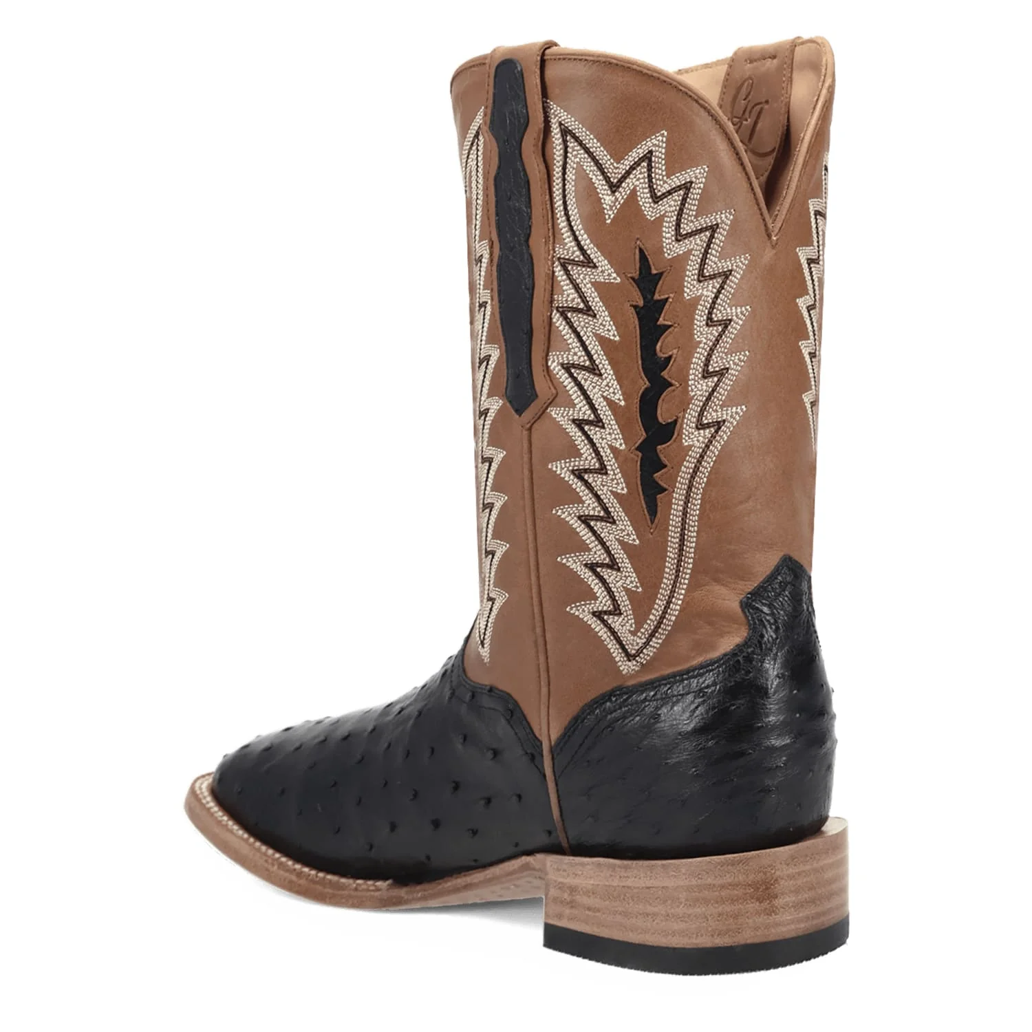 BRANNAN FULL QUILL OSTRICH BOOT - Image 9