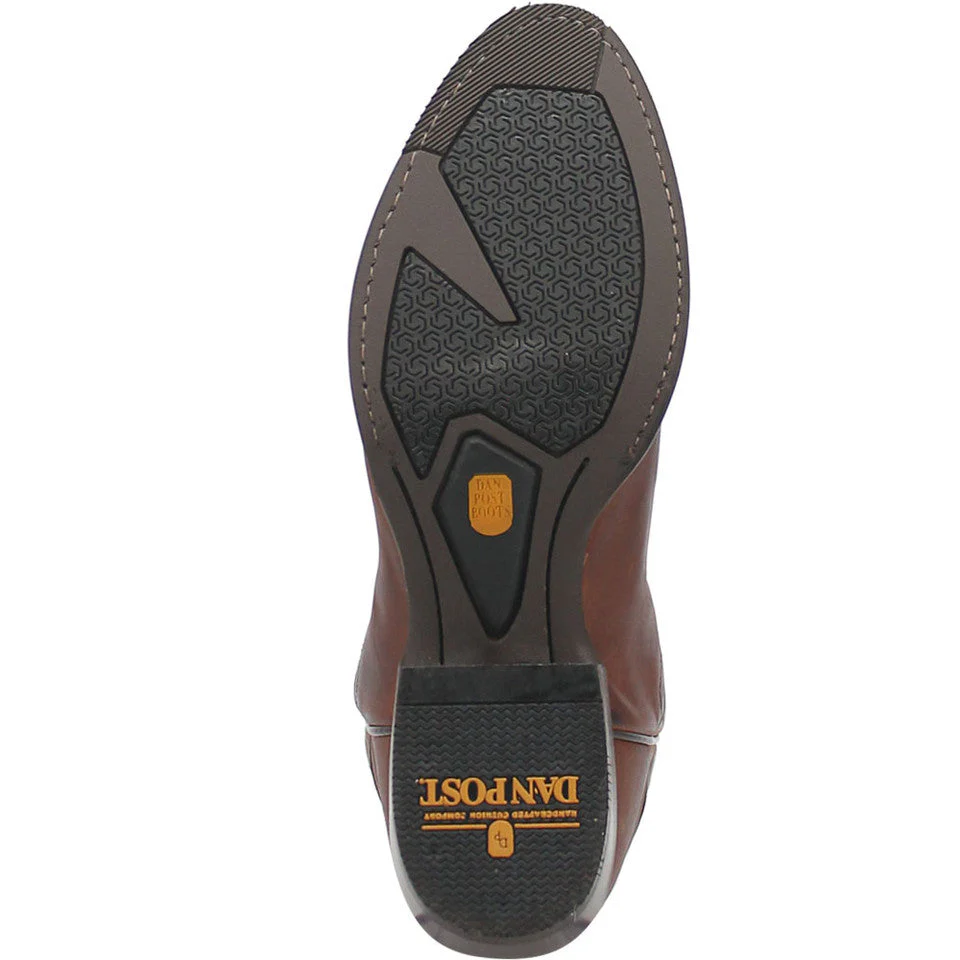 Dan Post Cottonwood Toe Western Rust Copper Medium Boots - Image 3