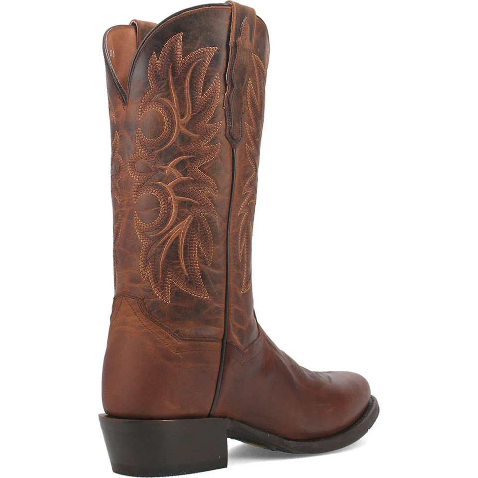 Dan Post Cottonwood Toe Western Rust Copper Medium Boots - Image 4