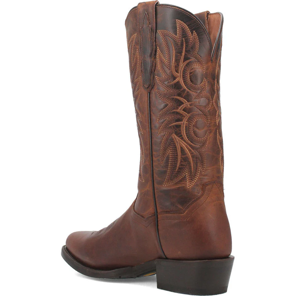 Dan Post Cottonwood Toe Western Rust Copper Medium Boots - Image 6