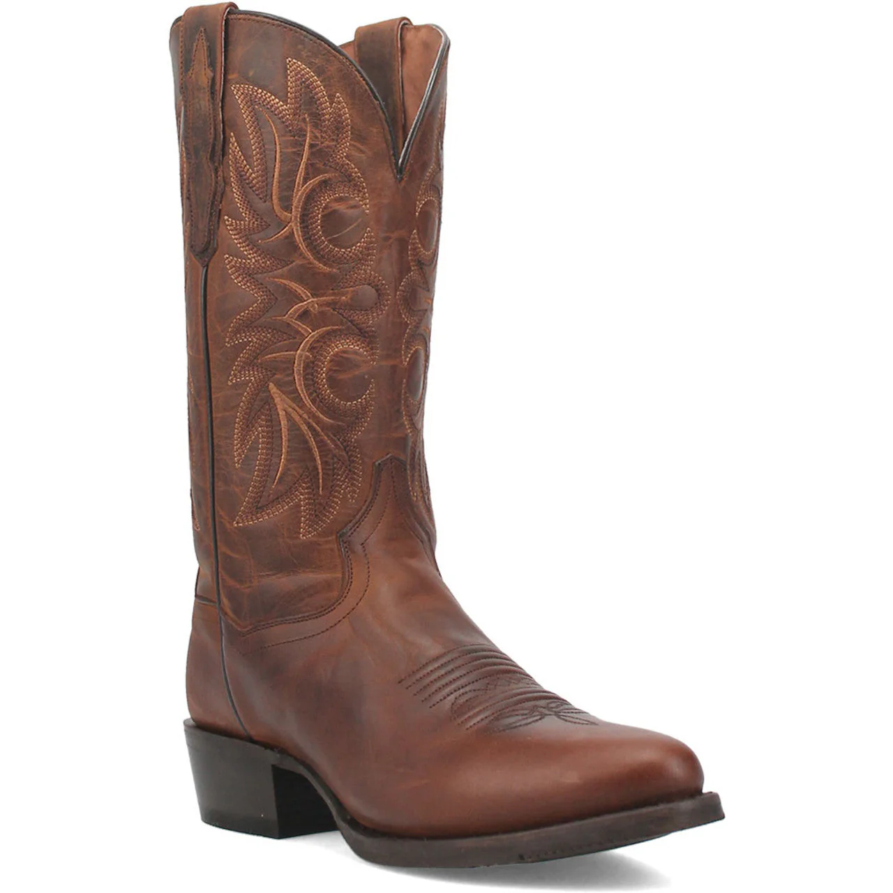 Dan Post Cottonwood Toe Western Rust Copper Medium Boots - Image 7